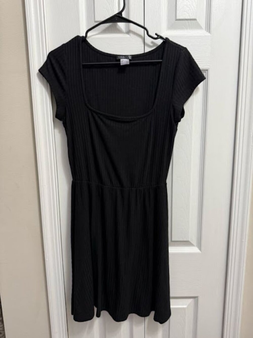Casual Black Dress